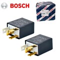 2x BOSCH MULTIFUNKTION Relais 4-polig 12V 30A für Fahrzeuge PKW KFZ MR007