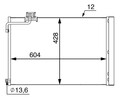 Kondensator Klimaanlage MAHLE AC 51 000S für MERCEDES KLASSE Model S212 W212 SL