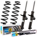 2x BILSTEIN B4 STOSSDÄMPFER+FEDERN HINTEN passend für VW PASSAT B6 SPORTFAHRWERK