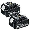 2 Original - 18V/8,0Ah für Makita Akku BL1860B- 2er Set - 197422-4 BL1850 BL1830