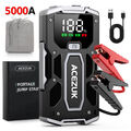 5000A Auto Starthilfe Jump Starter Ladegerät 12V KFZ Booster Powerbank