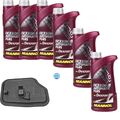 6 L MANNOL Dexron III MEYLE Getriebeölfilter für Ford Fiesta VI Focus II