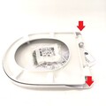 Villeroy &ampamp Boch O.novo WC Sitz Toilettendeckel mit Absenkautomatik abneh