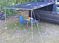 Seiten-Markise Camper 2 x 2,5m beige - besser als Vickywood oder RHINO Sunseeker