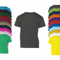 T-SHIRT MIT RUNDHALSAUSSCHNITT Kurzarm - Original T - NEU Fruit of the Loom F110