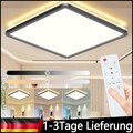 LED Deckenlampe Deckenleuchte Panel Schlafzimmer Wohnzimmer Bad Flur lampe NEU