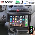 64GB Carplay Android 13 Autoradio GPS Navi Für Mercedes Benz W169 W245 W639 W906