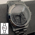 Michael Kors MK8157 Blacked Out Chronograph Herrenuhr mit schwarzem Zifferblatt