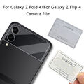 Für Samsung Z Faltbar/Flip 4 Skin Cover Hartglas Kamera Objektiv Schutzhülle ❥