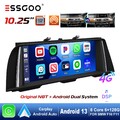 10,25" Android 13 Autoradio 6+128GB GPS Navi WIFI 4G DSP Für BMW 5er F10 F11 NBT