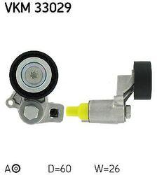 SKF VKM 33029 Spannrolle, Keilrippenriemen für CITROËN  passend für FIAT