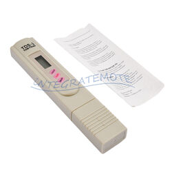 PH/EC/TDS/TEMP Digital Water Quality/Temperature Detection Tester Pen Series