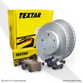 Textar Bremsscheiben Ø256mm Beläge vorne für SEAT Arosa Ibiza Toledo Cordoba