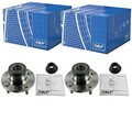 2X SKF RADLAGER-SATZ HINTEN PASSEND FÜR MITSUBISHI CARISMA COLT LANCER