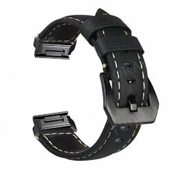 Quick Fit Leder Armband Für Garmin Fenix 8 7X 7 Solar 6X/6 Pro 5X/5 Plus 3/3 HR
