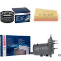 BOSCH Inspektionspaket Filterset passend für Renault Scénic II 1.5 dCi