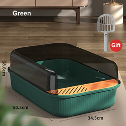 Katzentoilette Katzenklo Katzen Toilette WC mit Rand Jumbo Schalentoilette