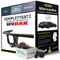 Für MERCEDES C Kl. T-Modell Typ S205 Anhängerkupplung starr +eSatz 13pol 14- NEU