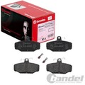 BREMBO PRIME LINE BREMSBELÄGE HINTERACHSE PASSEND FÜR AC ACE ACECA COBRA