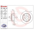 2x Bremsscheibe BREMBO 08.1365.10 passend für ALFA ROMEO
