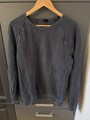 Scotch & Soda Sweatshirt – Größe M – Dunkelgrau – Strukturmuster – Top Zustand