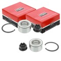 2x MAPCO RADLAGER-SATZ VORNE BEIDSEITIG passend für VOLVO S40 V40 | 26921