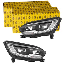 2x HELLA DE LED SCHEINWERFER SATZ passend für RENAULT GRAND SCÉNIC LINKS+RECHTS