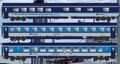 ACME AC55318 - 3er Set Personenwagen "Set B" Eurocity 378/379  Spur H0  NEU/OVP