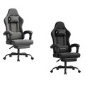 Gaming Stuhl mit Massagefunktion Computerstuhl Ergonomisch Taschenfederkissen