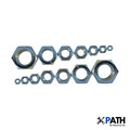 Sechskant-Muttern DIN 934 ISO 4033 Edelstahl Rostfrei A2 V2A M3 M4 M5 M6 M8 -M24