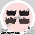 Zimmermann Bremsbelagsatz, Scheibenbremse hinten für AUDI PORSCHE