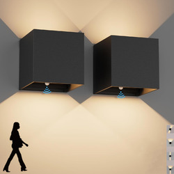 Wandleuchte 12W Cube Würfel Wandlampe LED Lampe für außen/innen wasserdicht