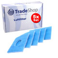 5x Luftfilter Staubfilter für Limodor Limot Lüfterserie F Typ D, LF, ELF