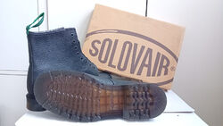SOLOVAIR Classics 8Eye Boot - Vollnarbenleder/Full Grain - NEU