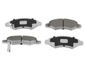 ABAKUS 231-01-095 Bremsbeläge Satz Vorne für OPEL AGILA (A) (H00)