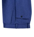 Maßgeschneiderte Herrenhose „Alexander Drop 6“ aus Indigowolle und Flanell, herg