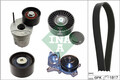 INA 529 0368 30 Wasserpumpe + Keilrippenriemensatz for BMW