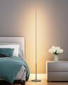 EDISHINE LED Stehlampe Wohnzimmerlampe dimmbar mit Fußschalter 146cm Lichtsäule