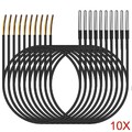 10x Temperaturfühler DS18B20 Digital Thermosensor Temperatur-sensor Wasserdicht