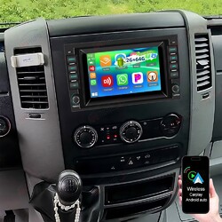2+64G Android 15 Autoradio Carplay GPS Für 2006-2016 Mercedes Benz Sprinter W906
