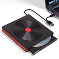 USB 3.0 Externes CD DVD Laufwerk Brenner Player Type-C für Laptop PC Mac OS