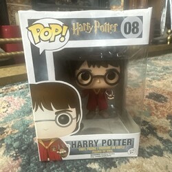 Funko Pop! Vinyl: Harry Potter (mit Quidditch Roben) #08 Versand mit Protektor 