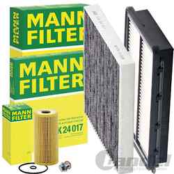 MANN FILTER INSPEKTIONSPAKET passend für KIA SORENTO 3 UM 2.0+2.2 CRDI 185-200PS