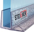 STEIGNER Duschdichtung Glasstärke 5/6 mm, Gerade PVC UK19