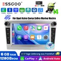 Android 6+128G Für Opel Astra H Zafira B Corsa C D Carplay Autoradio GPS SWC DAB