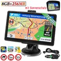 7" Zoll GPS Navi Navigation für Auto LKW PKW Navigationsgerät 8GB+256MB ▶EU ▶FM
