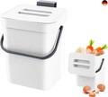 Kleiner Komposteimer für die Küche, Mülleimer, Hängend Biomülleimer, Mülleimer f
