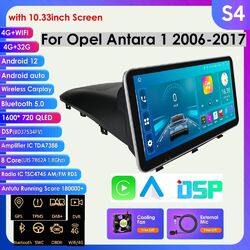 8-Core Android 12 für Opel Antara 2007-2017 GPS Navigation Autoradio Carplay DSP