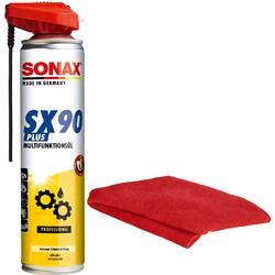 Sonax Multifunktionsöl SX90 PLUS EasySpray 400ml inkl. Mikrofasertuch aussen