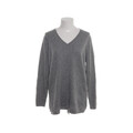 Include, Strickpullover, Größe: 44, Grau, Kaschmir, Einfarbig, Feinstrick #uFc